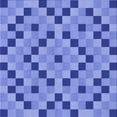 thumbnail image 1 of Ahgly Company Tapis d'Intérieur Lavable à la Machine, Carré, Transitionnel, Bleu Océan, Tapis de Zone, 5 Pieds Carré, 1 of 7