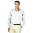 thumbnail image 1 of BlueGeneration Men'S Cross-Weave L/S Shirtl - White 4 Extra Large Solid, 1 of 1