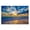 Golden sun rays beach horizon, variant on Stupell Industries Tropical Prismatic Rainbow Sunset Beach Black Floating Frame Canvas Art, 25 x 17, by Eszra Tanner