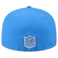 thumbnail image 4 of Men's New Era Blue Detroit Lions  Main 59FIFTY Fitted Hat, 4 of 6
