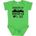thumbnail image 3 of Inktastic Denver Colorado Someone Loves Me Skyline Boys or Girls Baby Bodysuit, 3 of 5