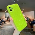 thumbnail image 4 of Compatible with iPhone 15 Pro Max Glitter Neon Case,Cute Bling Thin Slim Shockproof TPU Sparkly Cover for Women Girl for 15 Pro Max Phone Case 6.7"-Hot Pink, 4 of 12