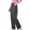 Dark Gray, variant on Girl’s Elastic Waist Sweatpants, Loosefits Straight Leg Sports Trousers, Casual Versatile Fulllength Bottoms with Pockets,10-11 Years