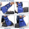 thumbnail image 3 of Leetye Mei Transfer Belt with Sling & Handles for Elderly, Lift Assist Medical Equipment, Supports 260 lbs, Orange, 3 of 7