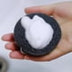 thumbnail image 5 of Esponjas exfoliantes faciales Konjac, ideales para pieles sensibles, grasas y con acné (carbón de bambú negro), 5 of 5