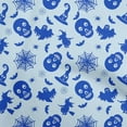 thumbnail image 1 of oneOone Polyester Spandex Baby Blue Fabric Halloween Craft Projects Decor Fabric Printed By The Yard 56 Inch Wide, 1 of 4