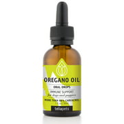 Vetercure Oregano Oil Oral Drops For Pets- Natural Immune Support For Dogs & Puppies- Pet Supplement With Oregano & Olive Oil- Deep Cleansing Action For Perfect Dog Coat, Skin & Overall Health-1 fl.oz