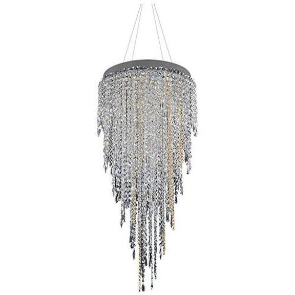 Allegri 028251 Tenuta 10 Light 24" Wide Crystal Chandelier - Chrome