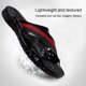 thumbnail image 5 of Minnieouse Zapatillas de verano para hombre, zapatos de agua de playa de cuero, zapatillas informales para exteriores de gran tamaño, sandalias Type2 NO2, 5 of 6