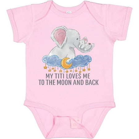

My Titi Love Me To the Moon and Back Baby Bodysuit