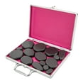 thumbnail image 3 of Hot Stone Back Massage Set, Volcanic Rocks for Home Spa Warming Relaxing, 3 of 15