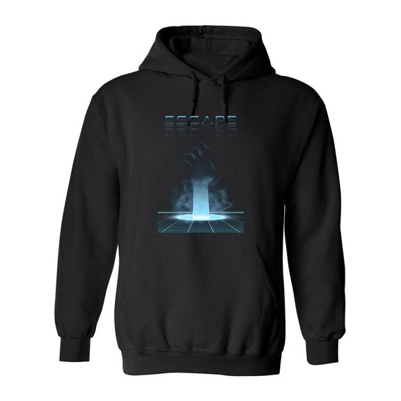 Escape The Grid Hoodie Men -Image by Shutterstock, Male Medium