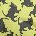 thumbnail image 1 of oneOone Cotton Cambric Yellow Fabric Kawai Fabric For Sewing Printed Craft Fabric By The Yard 56 Inch Wide, 1 of 5
