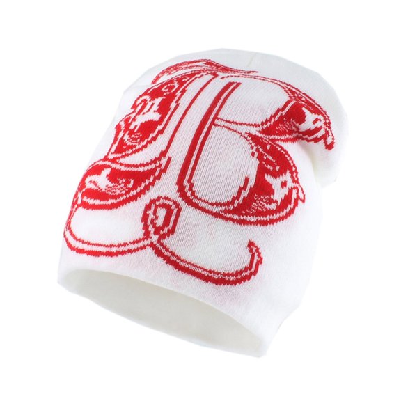JZROCKER Fashion Skullcap Winter Knitted Hat Warm Hat Jacquard Pullover Hat for Unisex
