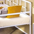 thumbnail image 5 of Dextrus Twin Daybed Adjustable Height Trundle Bed and Multi-Functional Furniture for Bedroom, White, 5 of 6