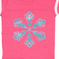 thumbnail image 4 of Inktastic Icy Blue Winter Snowflake Boys or Girls Baby Bodysuit, 4 of 5