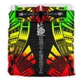 thumbnail image 1 of Juego de funda nórdica Nueva Caledonia - Polynesian Tattoo Reggae, 1 of 3