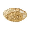 thumbnail image 4 of Transparent Food Serving Platter Cake Display Dessert Tray Gold Rim Durable Plastic for Family Home Celebration, 4 of 9