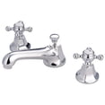 thumbnail image 6 of Elements Of Design ES4468BX Double Handle Widespread Bathroom Faucet - Nickel, 6 of 6