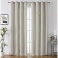 thumbnail image 4 of 2piezas Cortinas Blackout Para Niños 132x244cm Con Estrellas Beige, 4 of 4