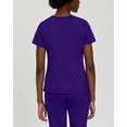 thumbnail image 3 of Landau ProFlex Haut de Blouse Médicale pour Femmes : 3 Poches, Coupe Moderne Ajustée, Col en V Extensible 4169, 3 of 5