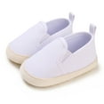 thumbnail image 2 of Otqutp Children Comfortable&nbsp;Sneakers Spring Summer Baby Toddler Shoes For Boys Girls Casual Shoes Lightweight Flat Sole Solid Color Stripes Slip On Shoes, 2 of 9