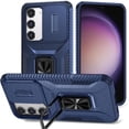 thumbnail image 1 of Funda para GANGXUN Samsung Galaxy S23 - Soporte metálico, Función magnética, Azul, 1 of 5