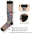 thumbnail image 3 of Coolnut Mermaid Compression Socks, 1 Pack Women Men Long Stocking (20-30mmHg) Travel Knee High Stockings for Athletic Sports,Running,Cycling,Nursing, 3 of 6