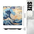 thumbnail image 2 of High Precision Body Weight Scale Smart Bathroom Scales with Large LCD Display(400lbs),Decorative for Bedroom-Painting Of The Great Wave Off Kanagawa In The Style Of Hokusai, 2 of 4