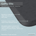 thumbnail image 6 of GelPro Elite Anti-Fatigue Kitchen Mat 20x48 Vintage Leather Slate, 6 of 8