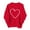Red-B, variant on Uaswgudfs Women's Valentine's Day Crewneck Sweatshirt - Loose Fit Long Sleeve Casual Pullover with Heart, Valentine Graphic Top for Women