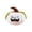 White, variant on Voglyf Halloween Pumpkin Plush Pillow, Soft Fluffy Cartoon Pumpkin Throw Cushion with Vine Stem & Leaves, Thanksgiving Sofa Pillow for Bedroom Couch Home Holiday Ornament Gift,11.8In,White