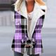 thumbnail image 1 of Puntoco-Chaqueta de talla grande para mujer, chaqueta con solapas de botones de felpa compuesta cálida de invierno, prendas de vestir, abrigo, liquidación de Navidad Puntoco Puntoco-4056, 1 of 5