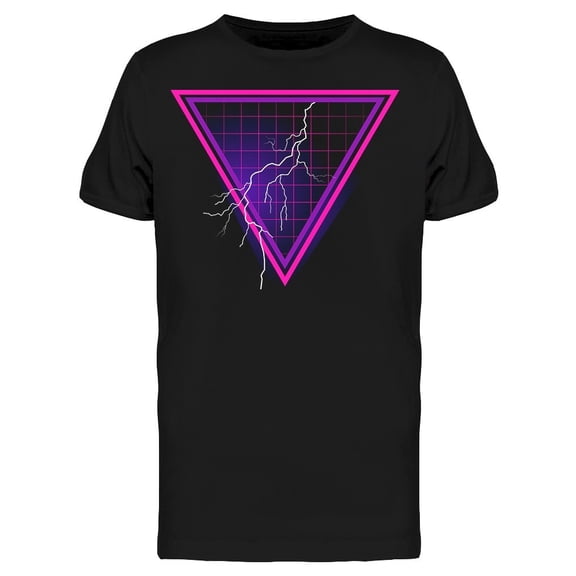 1980 Triangles Lightning Bolts Tee Men's -Image by Shutterstock