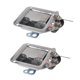 thumbnail image 1 of 2 Unids Grado Marino de material acero Inoxidable RV Latch Tear Drop Style 11 X8.3cm Bloqueable Con Llave 2pcs, 1 of 9