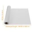 thumbnail image 4 of BRIGHTFUFU 2 rollos Artes y manualidades Blancas Rollos de papel Desaeligable Boletín Papel, 4 of 7