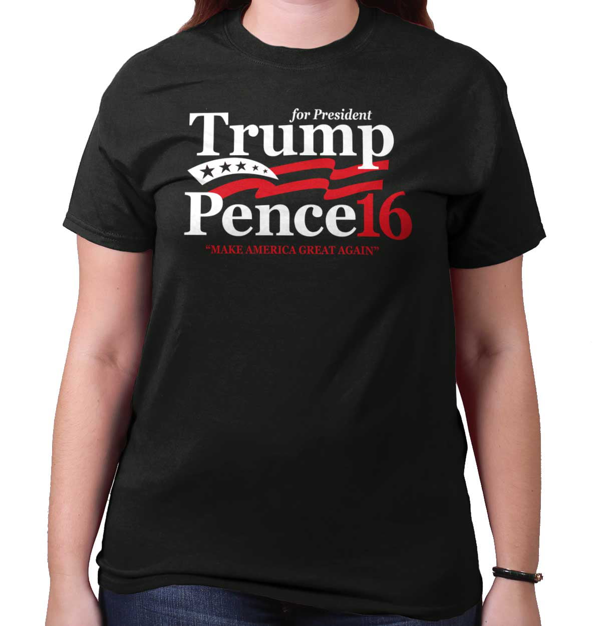 Pro Trump Men/'s Premium T-Shirt Pro Trump Political Vote Red WHT