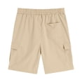 thumbnail image 6 of Ketyyh-chn99 Baby Girl Khaki Shorts Kids Wide Leg Denim Jean Shorts Knee Length Baggy Summer Casual Waist Bermuda Shorts with Pockets Size for 9-10 Years,White, 6 of 8