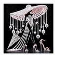 thumbnail image 4 of JZCHUNTOY Rhinestone art Kit 1 Piece, High-Definition Printed Canvas with Bright Rhinestones, DIY Creative Handmade Art Craft Decor for Living Room, Bedroom and Wall Decoration, 4 of 5
