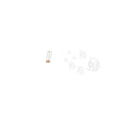 thumbnail image 5 of Dualoai Transparent Straw Organizer and Acrylic Mirror Fish Wall Decals for Counter Makeup Brushes Bar and TV Background Removable Decor, 5 of 8