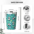 thumbnail image 4 of PAYOHTO Cute Pattern Pandas Insulated Stainless Steel Tumbler 12 oz Thermos Come with Straw Kids Leak-Proof Travel Mug Cup, 4 of 7