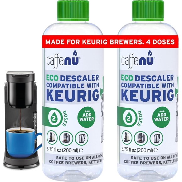 Solución desincrustante Caffenu para cafeteras Keurig, 2 x 500 ml