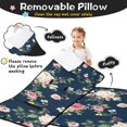 thumbnail image 3 of Pioneer Flower Floral Print Pattern Toddler Nap Mats for Kids Preschool,Sleeping Mat Bag or Kids,Toddler Sleeping Bag,Toddler Nap Mat or Daycare, 3 of 6