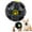 Black, variant on SIfdSeng Dog Feeder Toy Interactive Game for Dogs Fill with Food Dogs Food Dispenser Teething Dog Toys for Puppies Outside Dog Toys Dog Teething Toys for Puppies