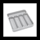 thumbnail image 1 of Bandeja de PláStico para Cubiertos para CajóN, Organizador de Cubiertos para Cocina, Apto para CajóN EstáNdar, 5 Compartimentos, 1 of 7