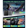 thumbnail image 6 of TOGUARD Wireless Carplay Adapter, 5.8 GHz Wifi  Carplay Wireless Adapter for  Android Auto CarPlay Plug and Play, for Cars from 2015 & iPhone iOS 9+, 6 of 7