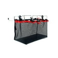 thumbnail image 4 of Hanging Mesh Storage Bag Iron PVC Board Material for Picnic Outdoor Camping Kitchen Use 13.0×6.3×7.9in Item Storage 1Pack, 4 of 5