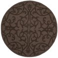 thumbnail image 2 of Safavieh Impressions Brown Contemporary Rug - Round 5', 2 of 2