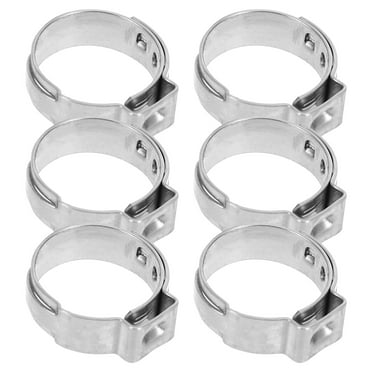 50 Pcs Pipe Clamp Pex Pinch Clamp Tool Pipe Fitting Tools Silver