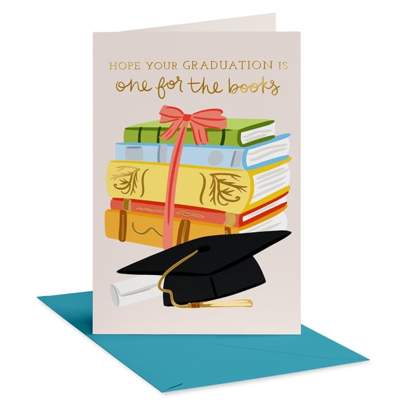 American Greetings Graduation Card for Any Graduate (One for the Books)